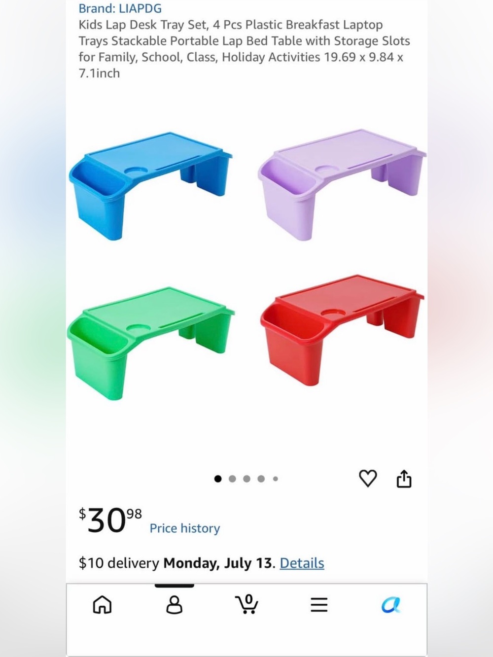 4ct children trays